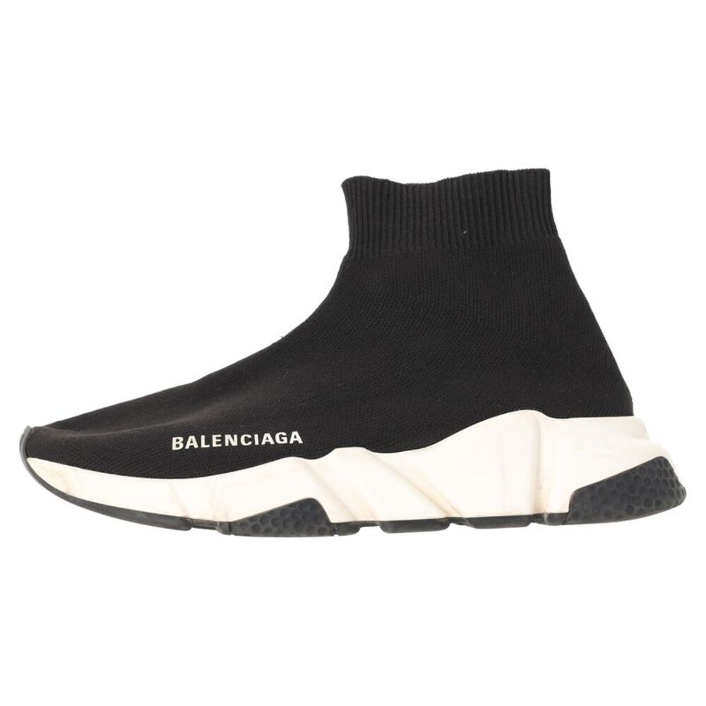 Balenciaga Speed Sneakers in Black Polyester - Picture 2 of 12